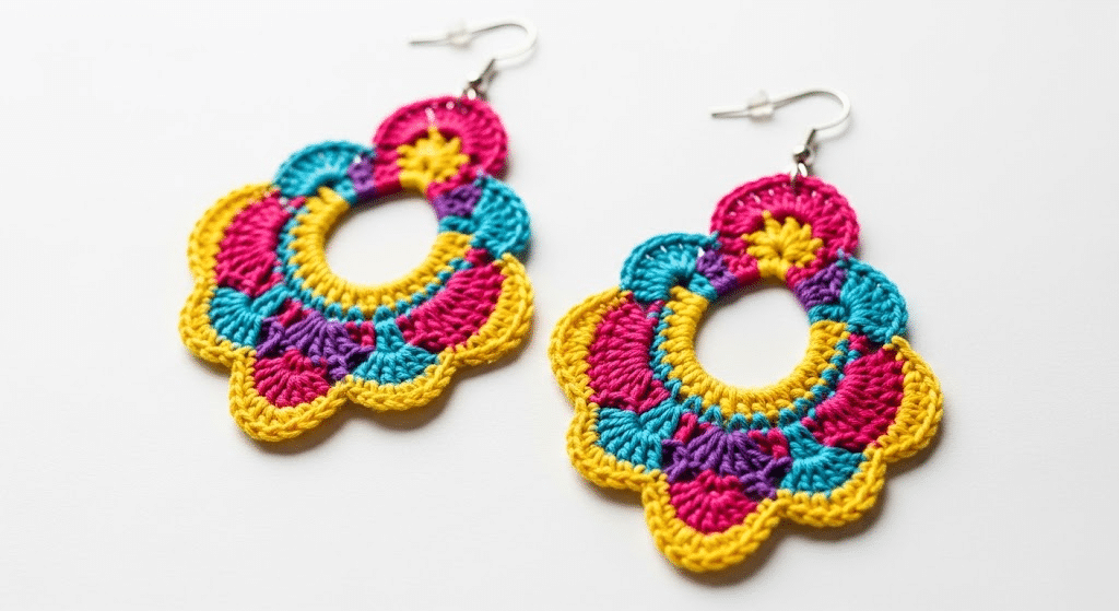 Statement Crochet Earrings