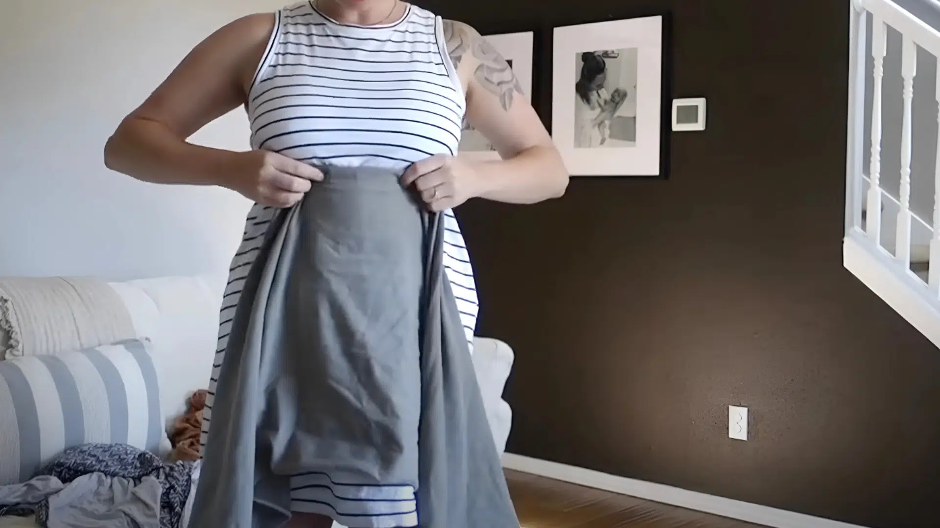 Position the Center at Your Chest