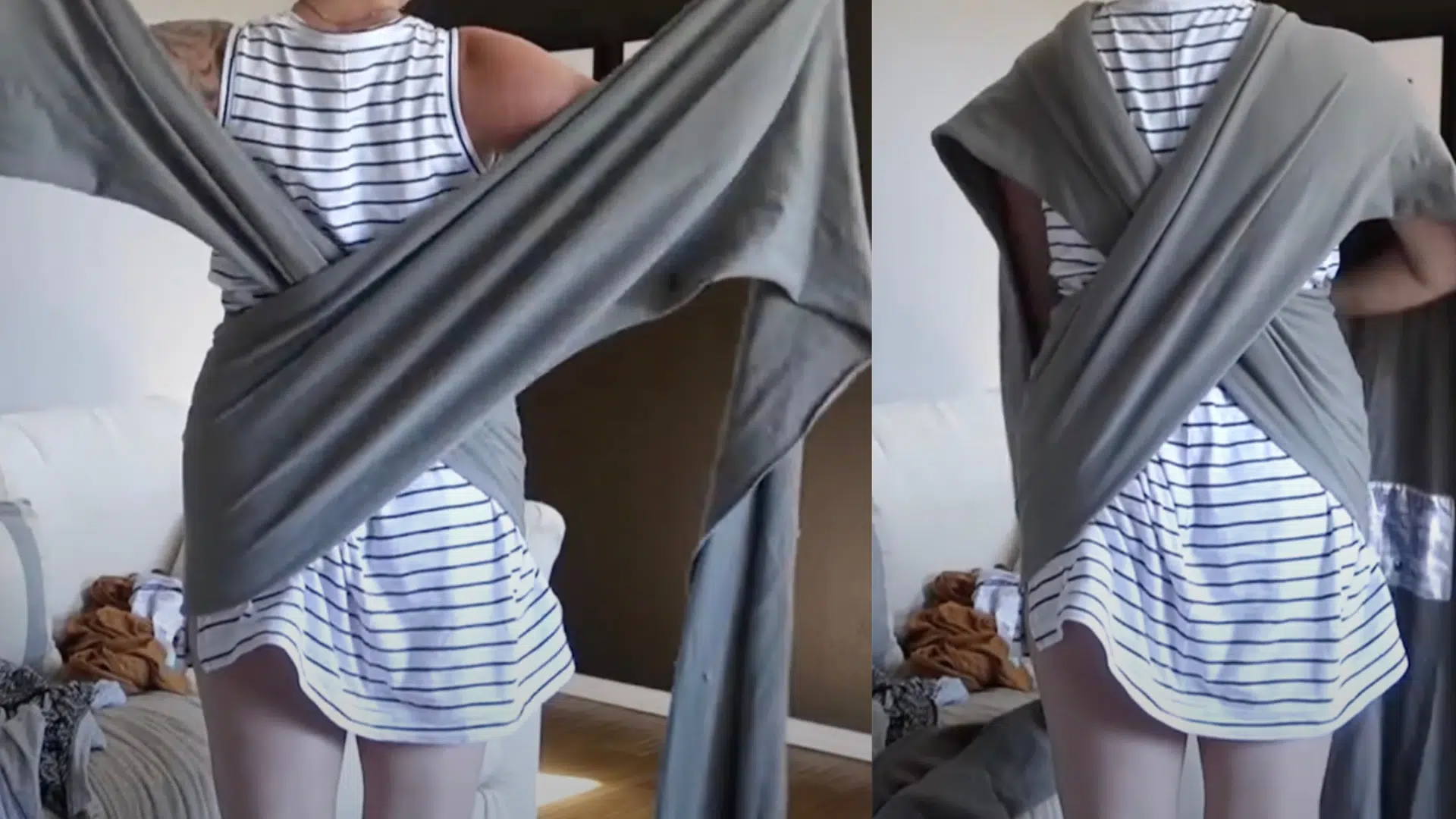 Bring Ends Over Your Shoulders