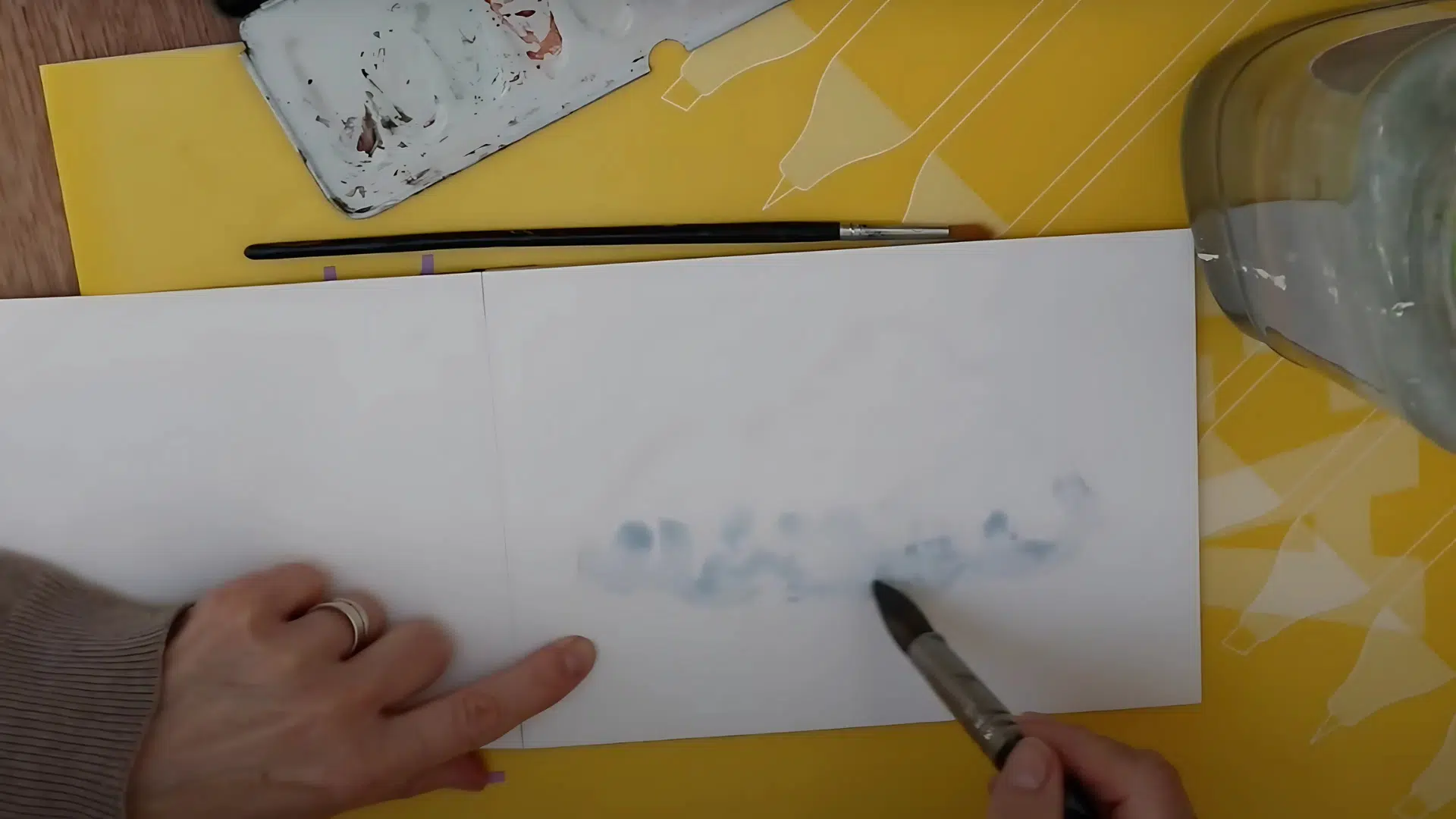 Step 5_Try Watercolor for a Soft Look Painting