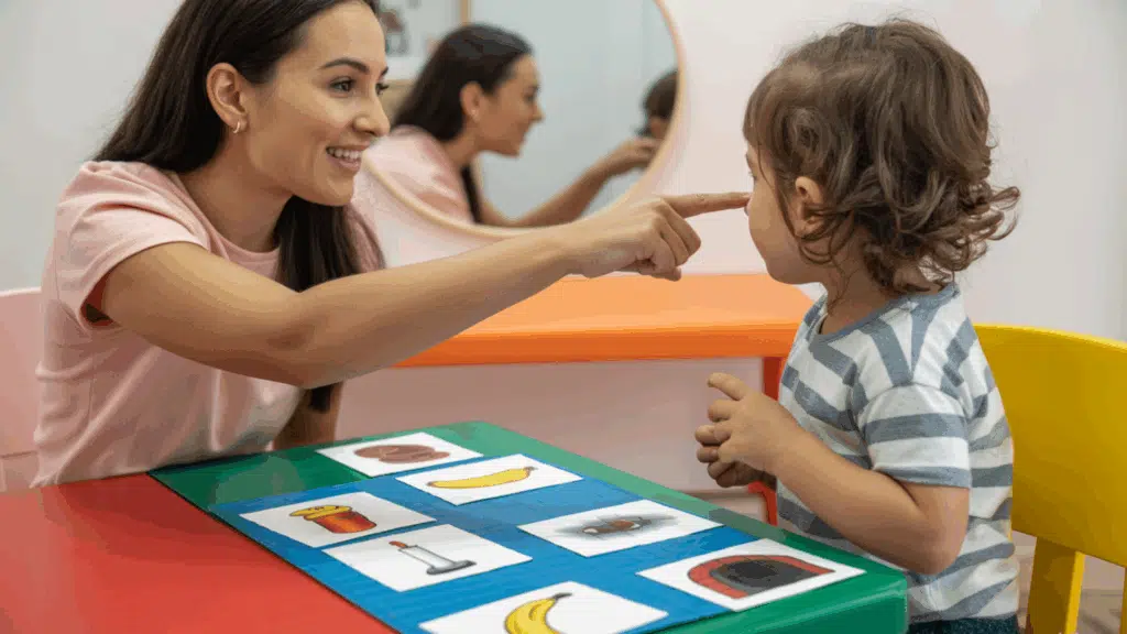 The Context of Medial N Words in Speech Therapy