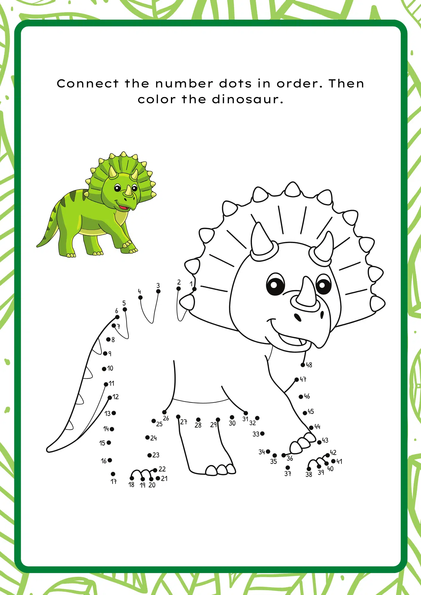 Triceratops Triple Horn Fun