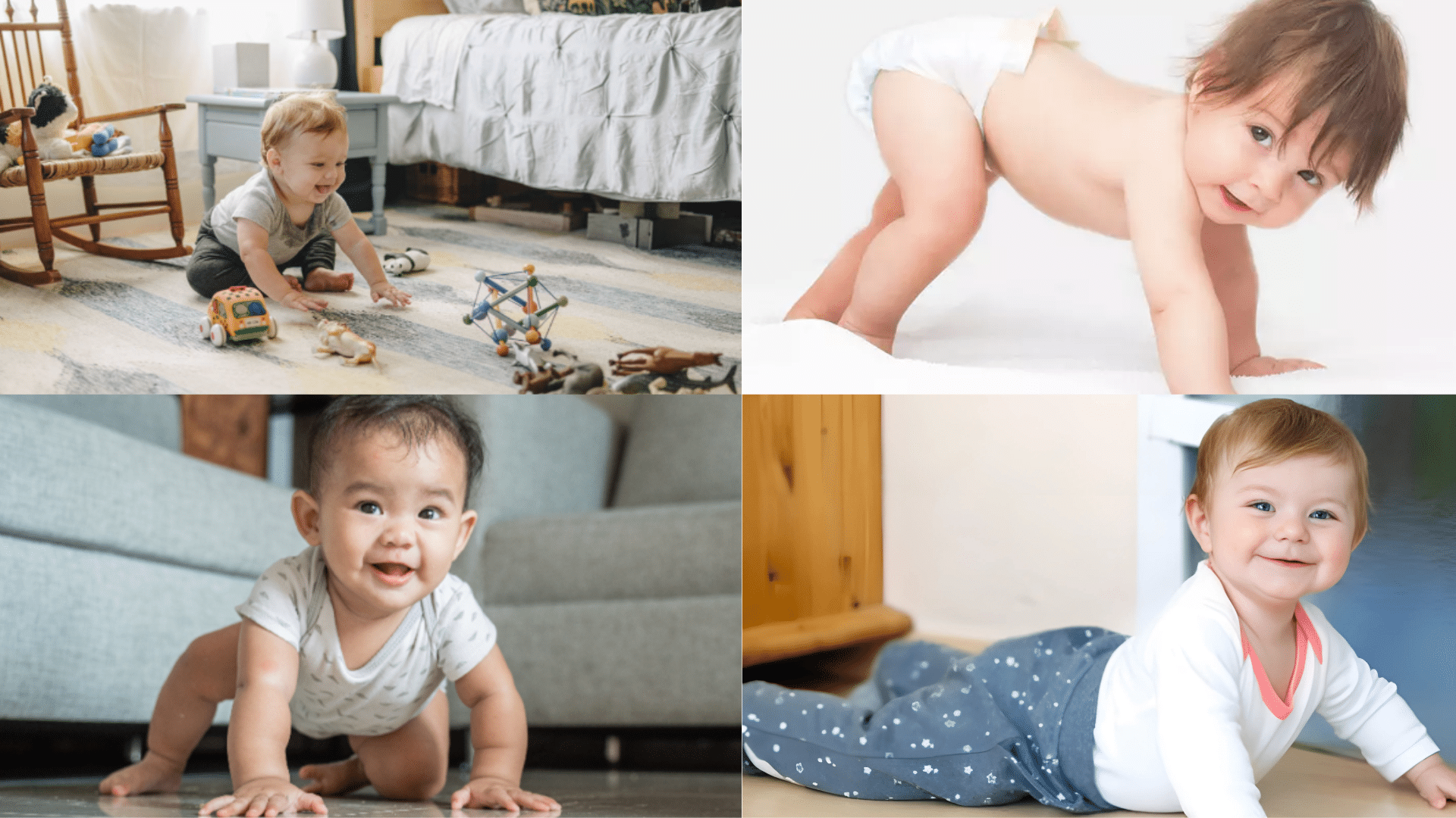 Types of Asymmetrical Crawling