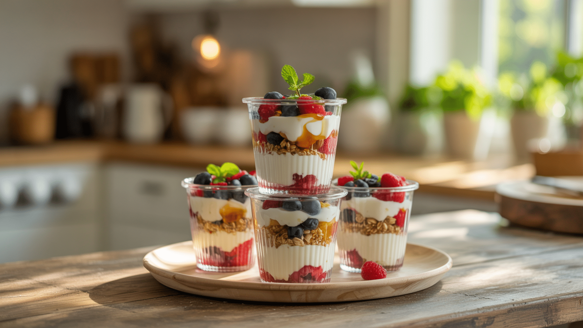 Yogurt Parfait Cups