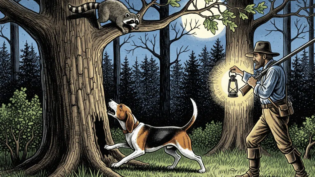 barking up the wrong tree origin