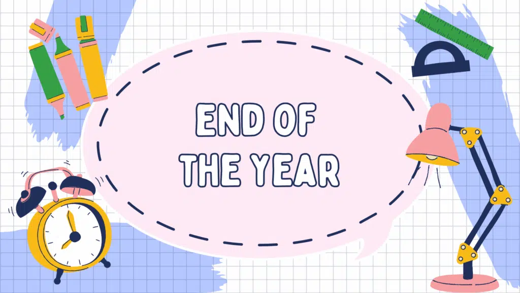 end of the year bulletin boards