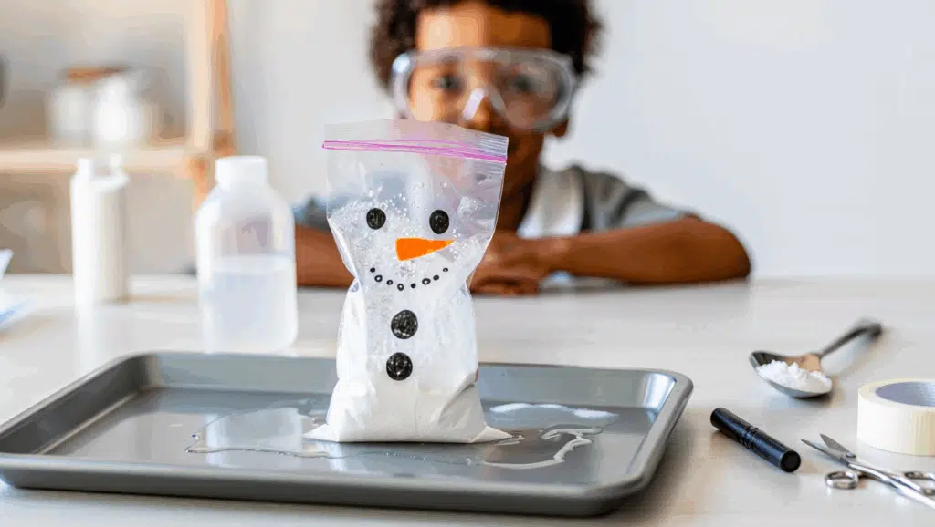 exploding snowman experiment