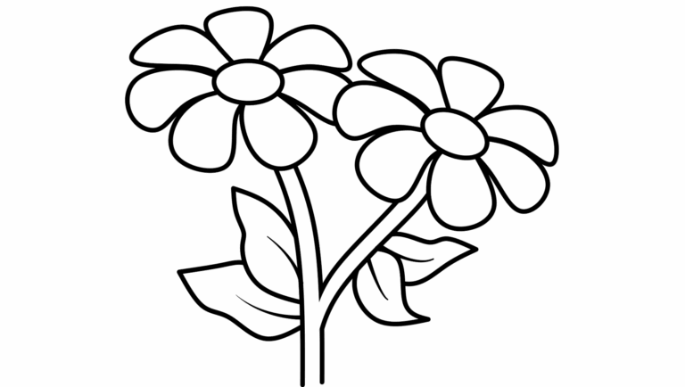 flower color by number