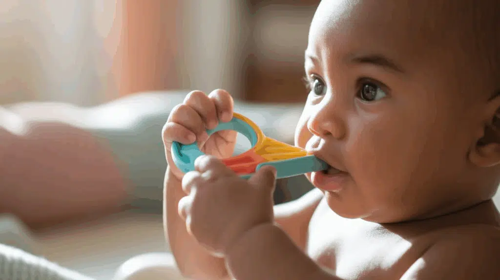 home remedies for teething baby at night