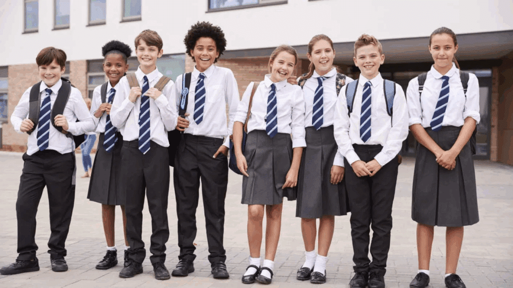 Durable Uniforms for Active Boys