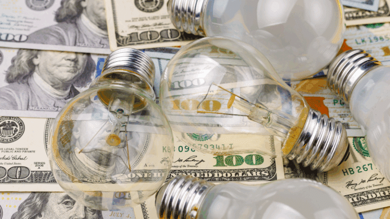 bulbs put in money
