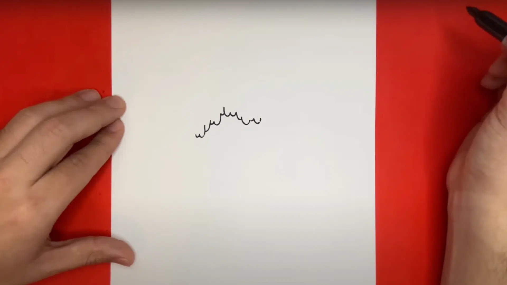 1. Draw the Hanging Vines with Curved Hooks