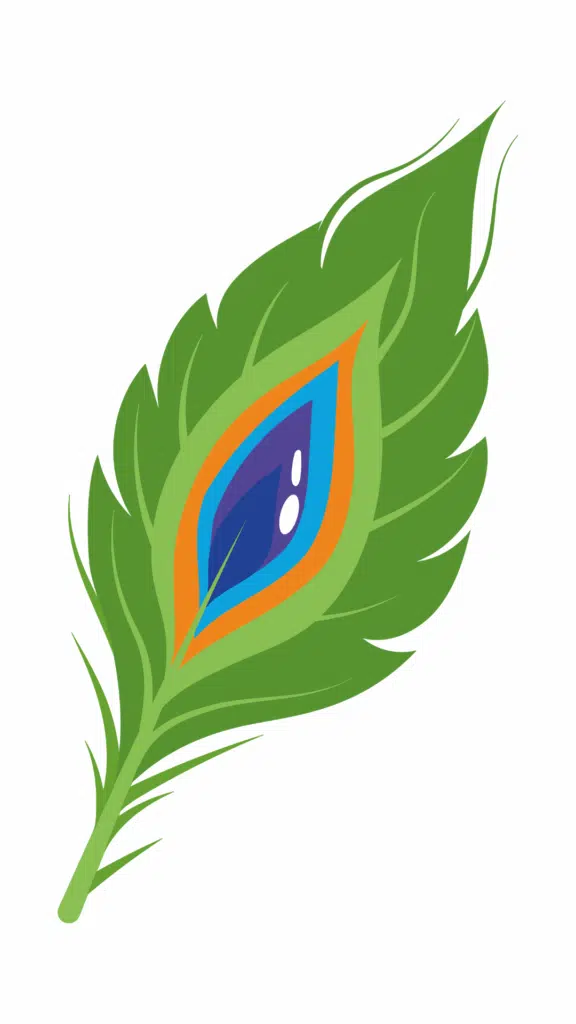 8. Peacock Eye Feather