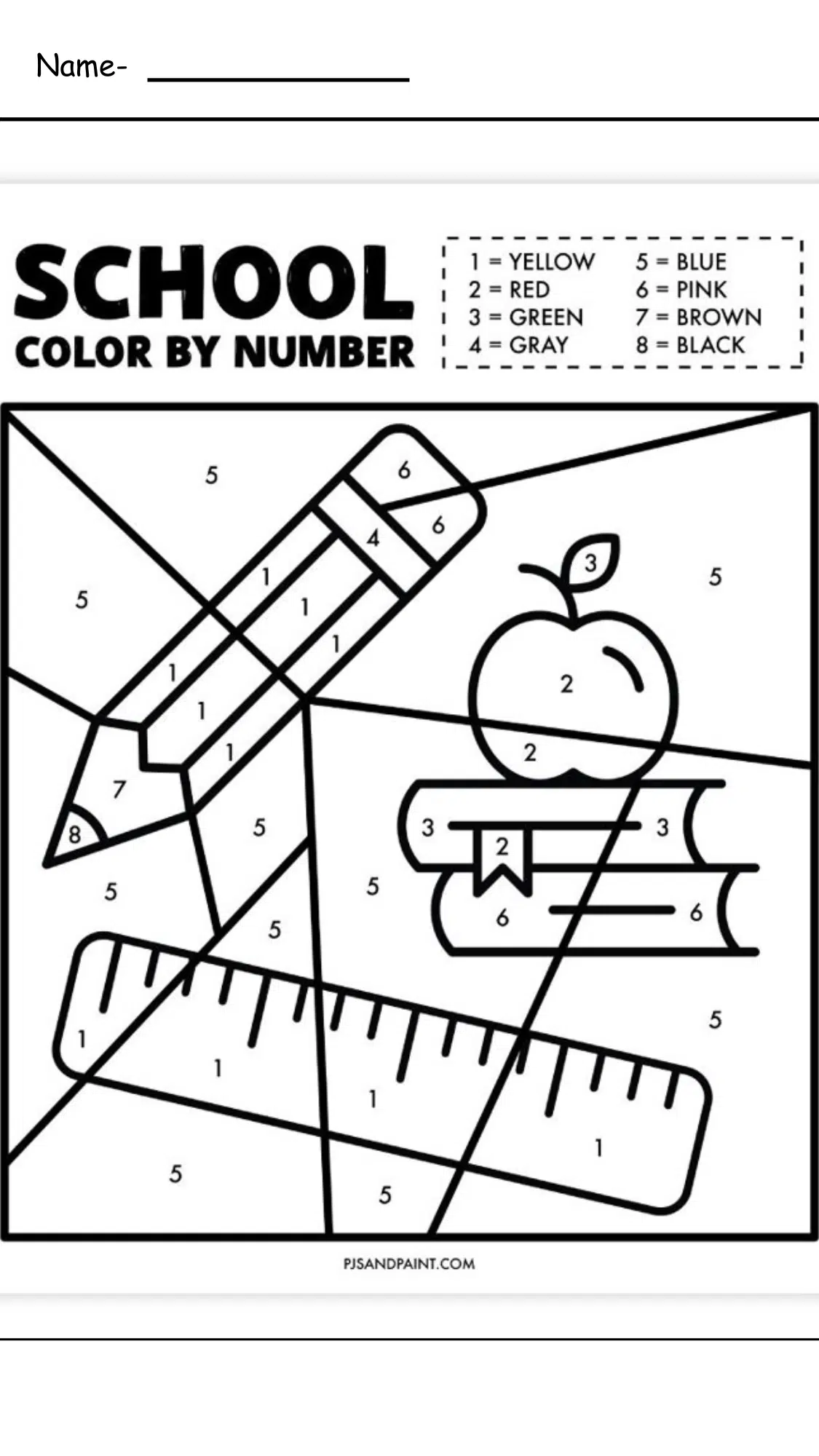 Back to School Theme Page