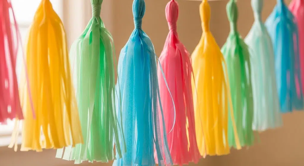 Birthday Party Decorations (Tassel Garlands)