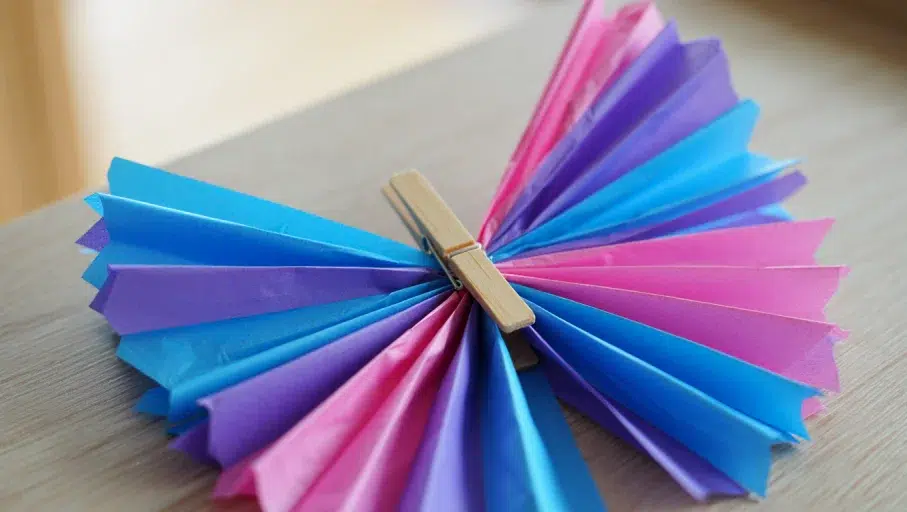 Butterfly Tissue Paper Craft