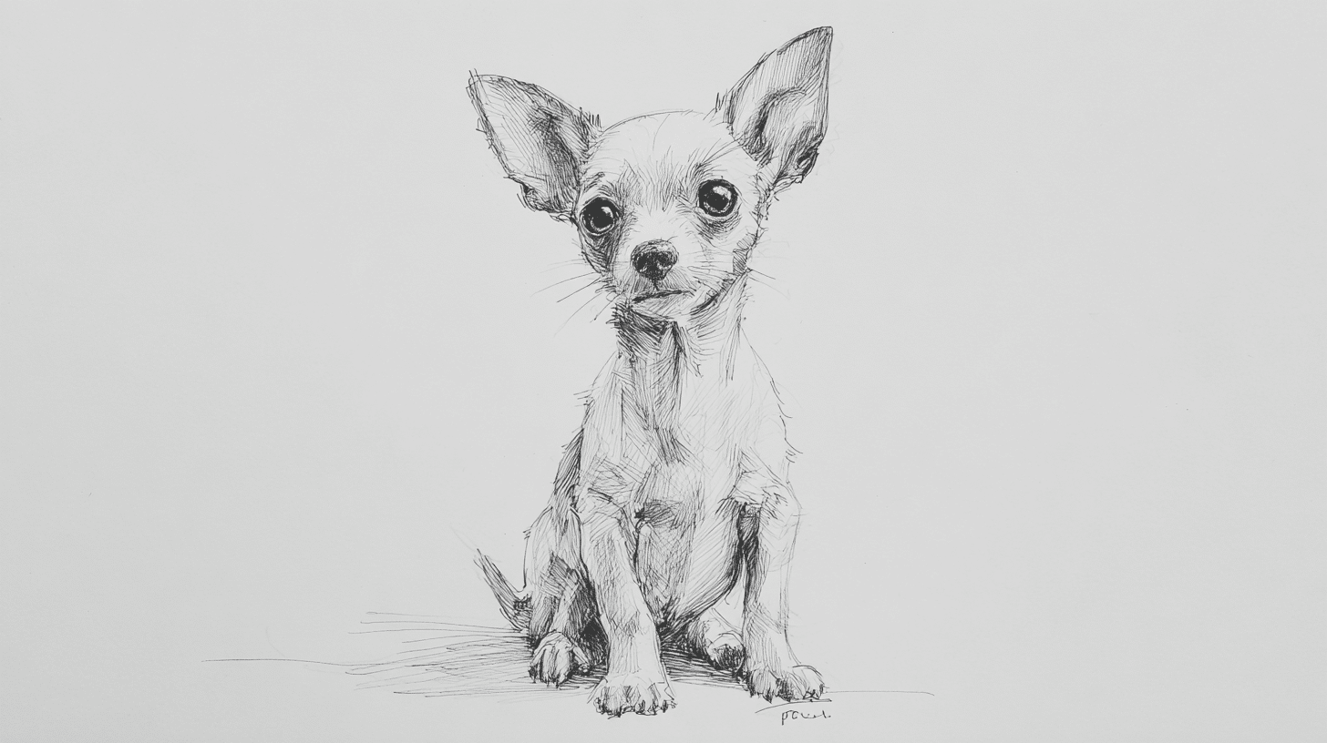 Chihuahua with Large Ears