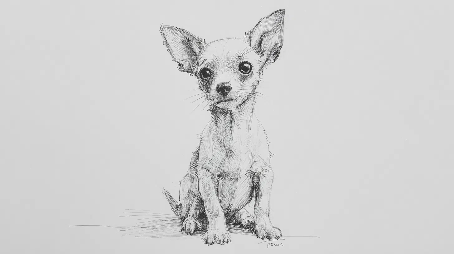 Chihuahua with Large Ears