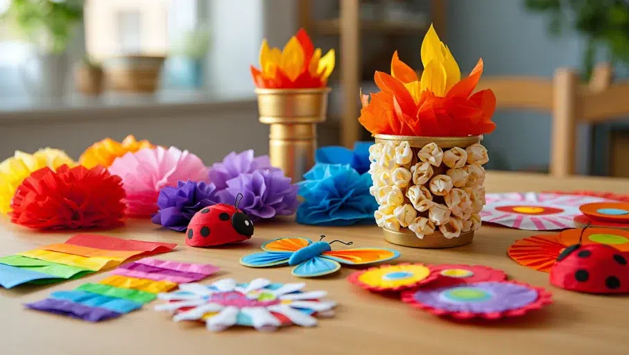 Creative Tissue Paper Crafts for Kids to Try