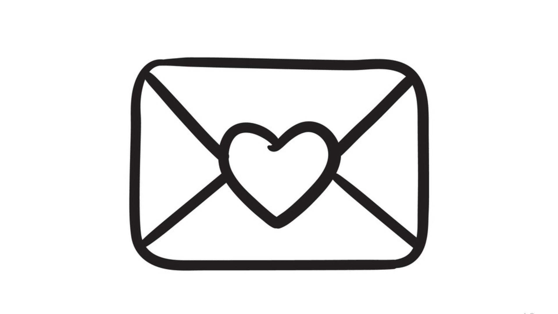 Envelope with Heart