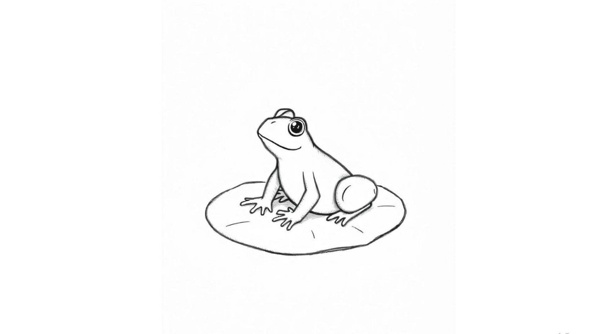 Frog on a Lily Pad