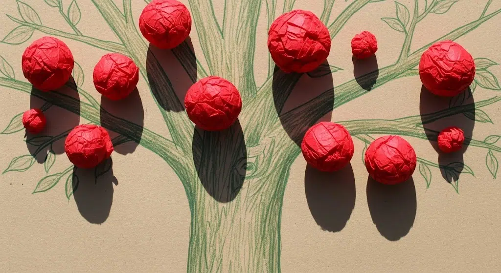 Fruit Collage (Apple Tree)