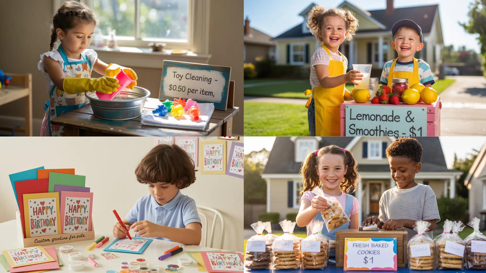 Fun and Creative Ways Kids Can Earn Money at Home