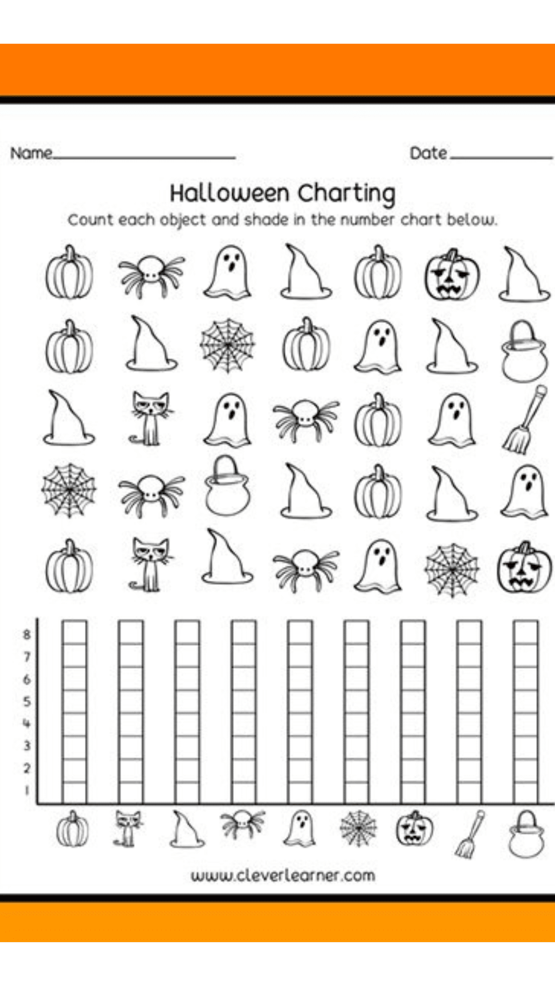 Ghostly Graphing Puzzle