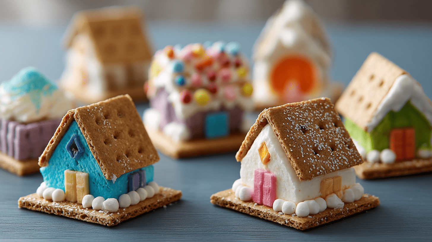 Graham Cracker Houses