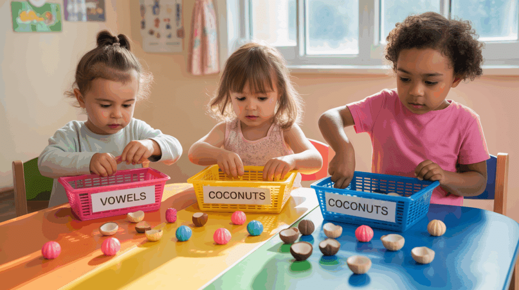 Letter-Sorting-with-Coconuts