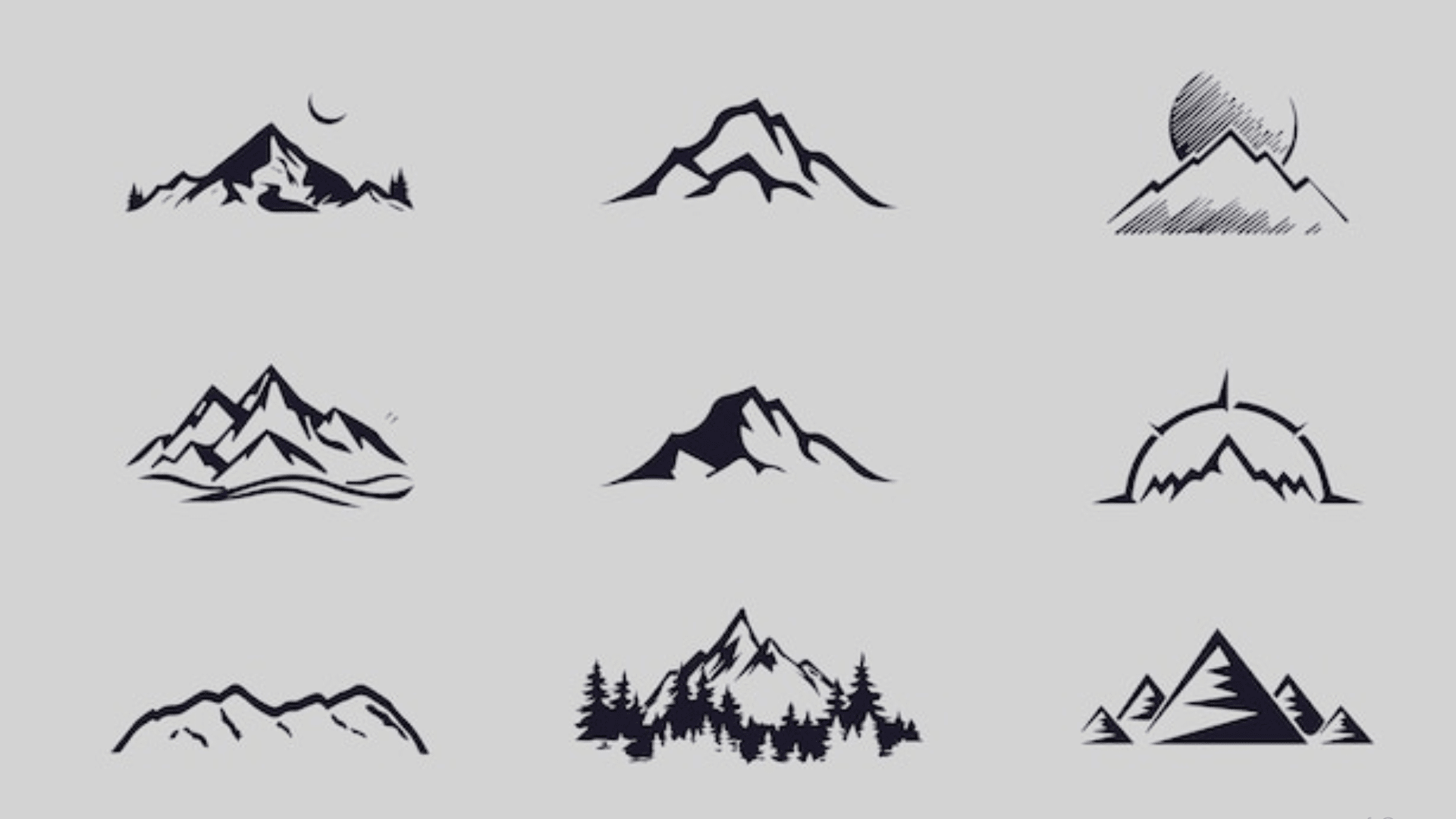 Mini Mountain Range