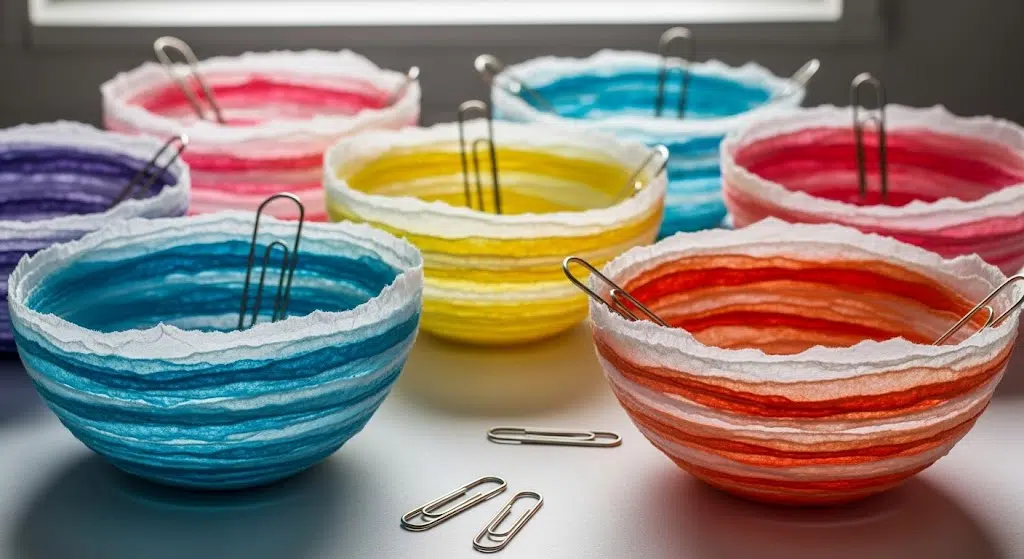 Simple Tissue Paper Bowls