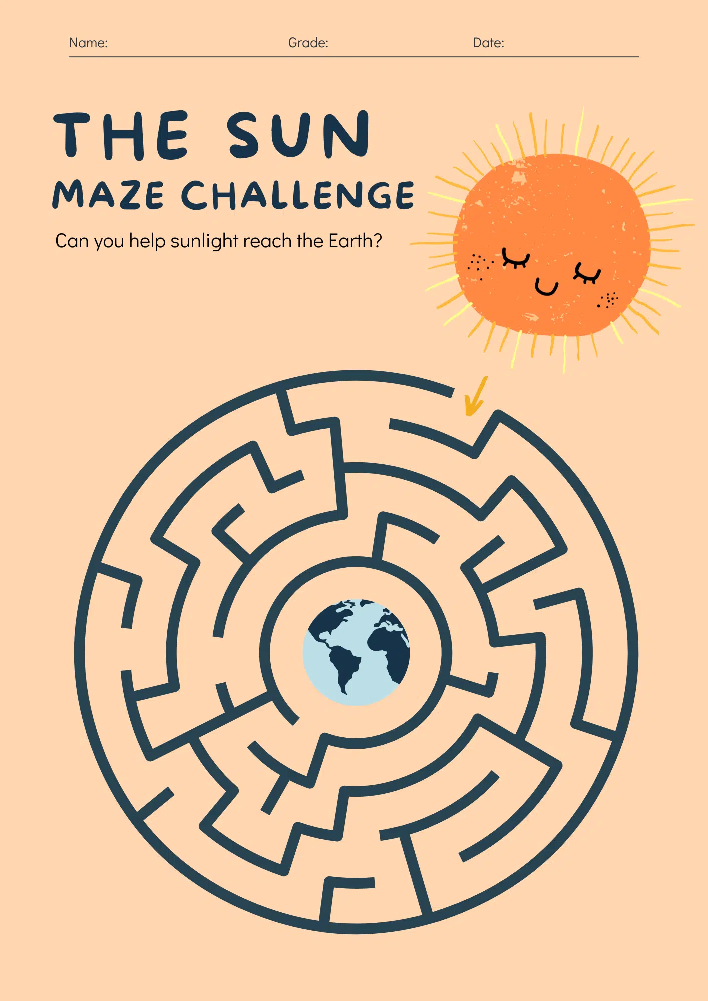 The Sun Maze Challenge