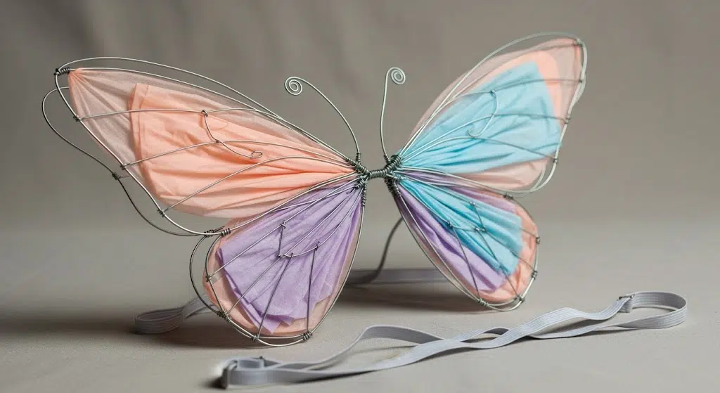 Tissue Paper Fairy Wings