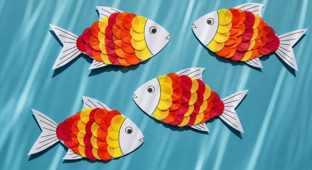 Tissue Paper Fish