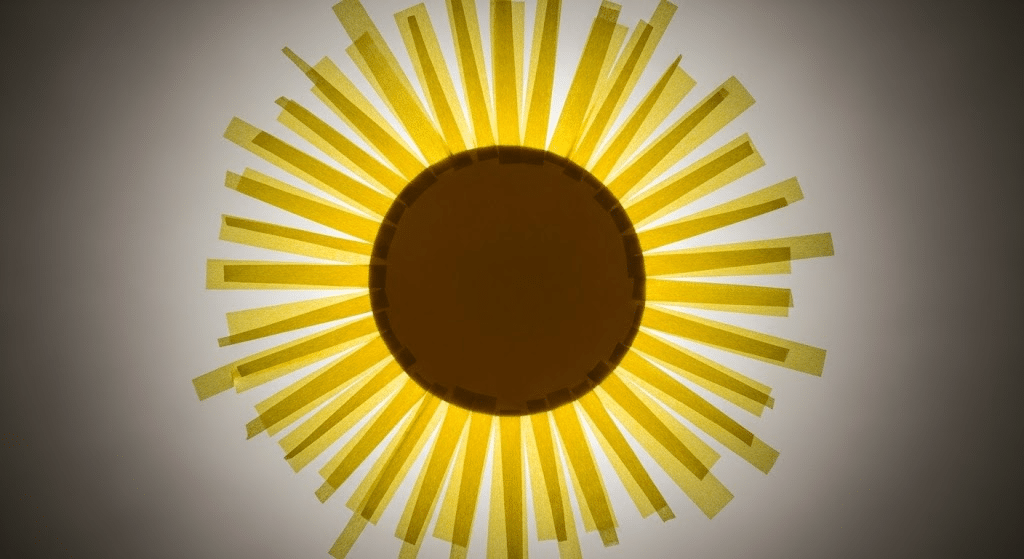 Tissue Paper Sun