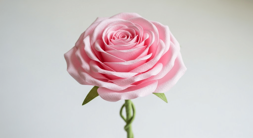 Tissue Rose Craft