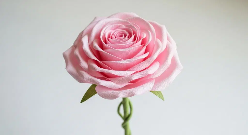 Tissue Rose Craft
