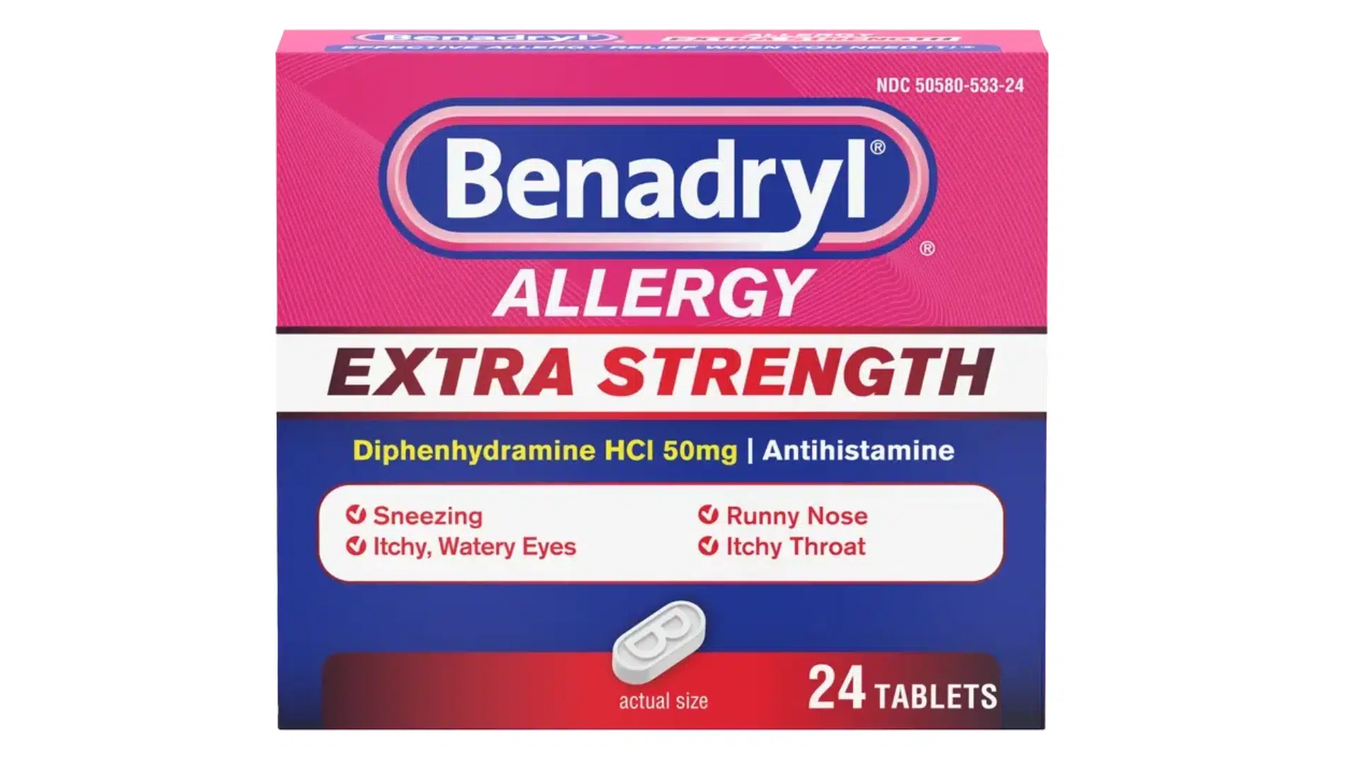 Types of Benadryl