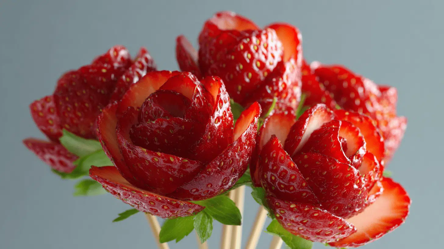Valentine Strawberry Roses