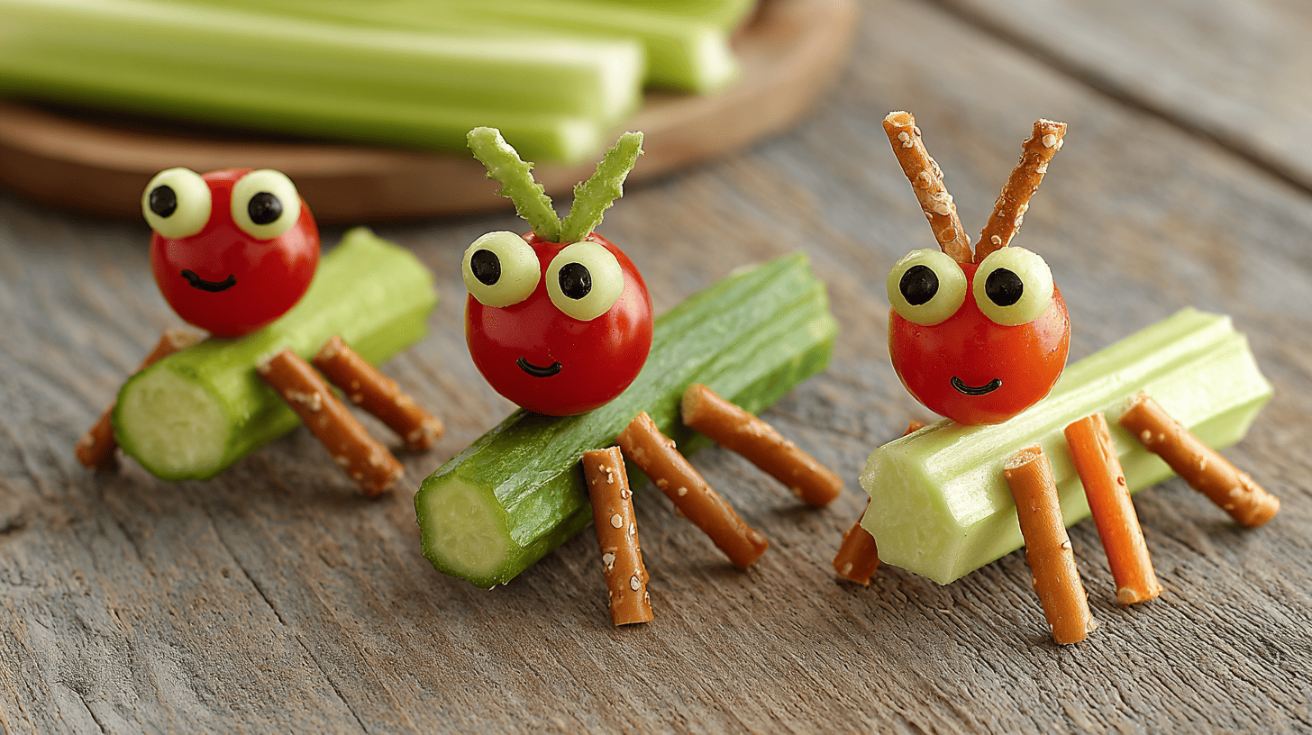 Veggie Stick Bugs