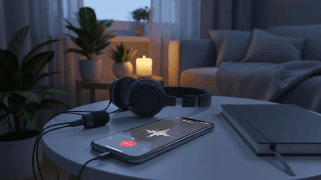 Voice Journaling or Audio Diaries
