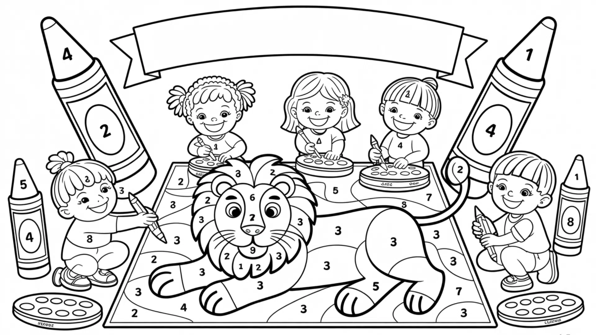 color by number printable