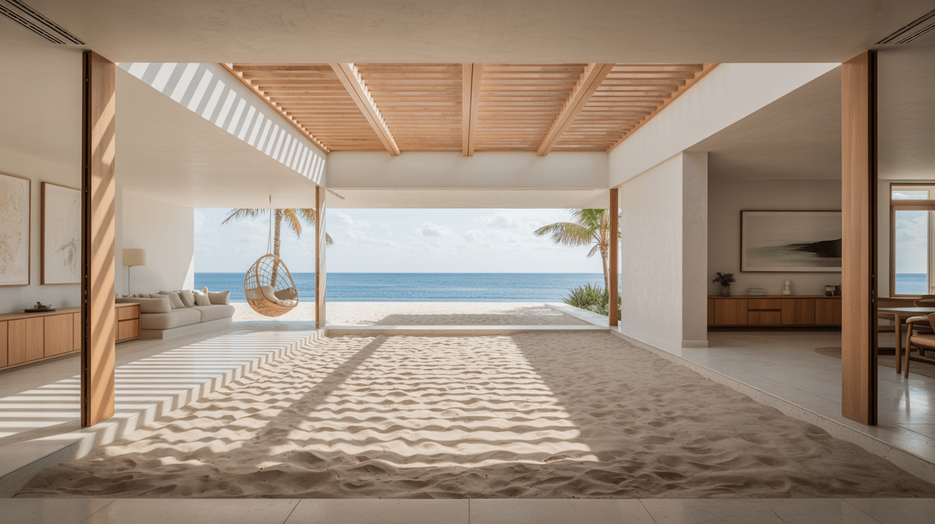 13 sand court atrium