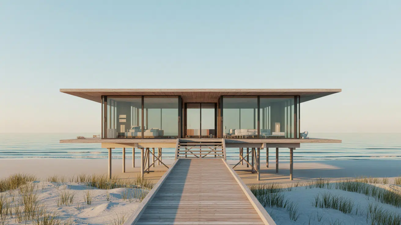 1. stilted pavilion