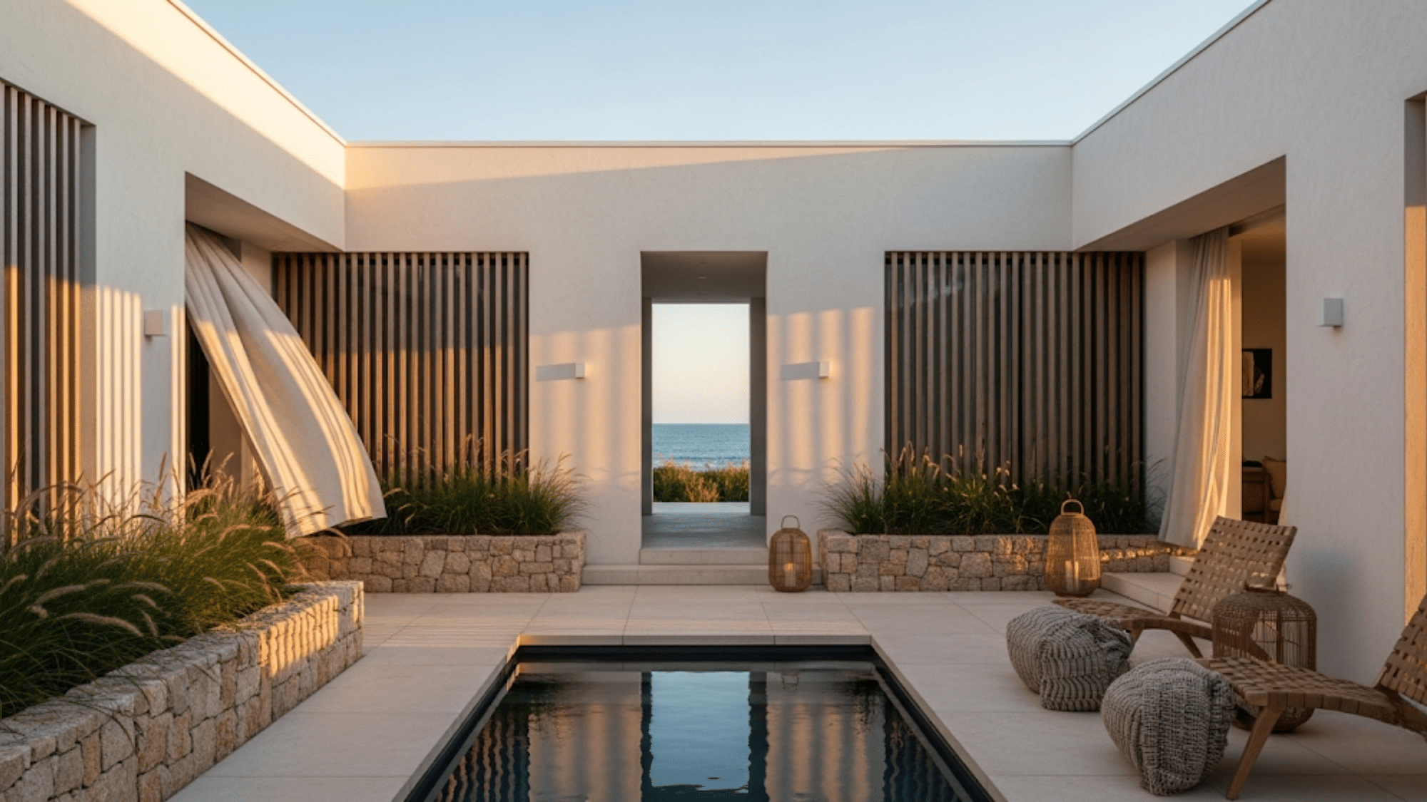 2 courtyard windbreak