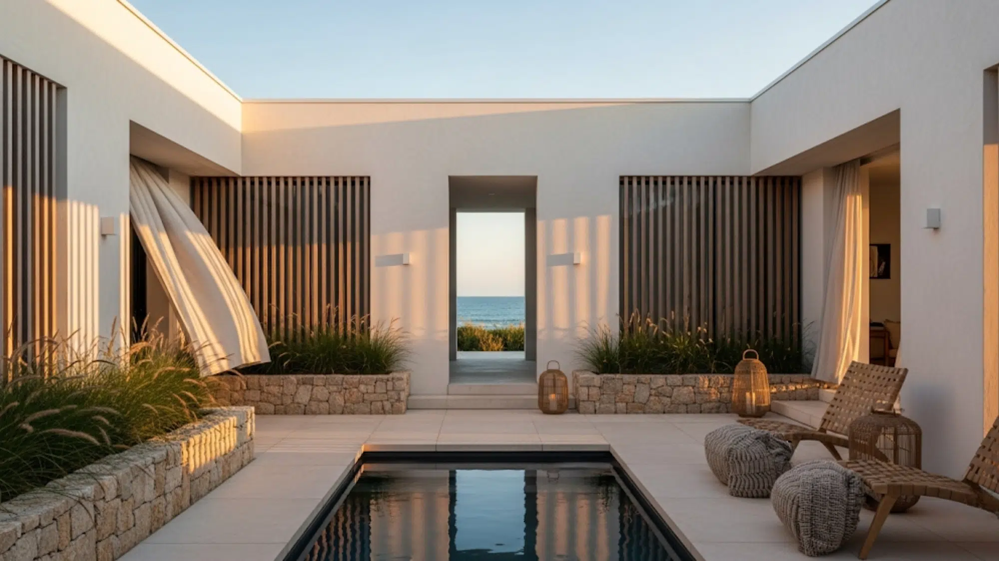 2 courtyard windbreak