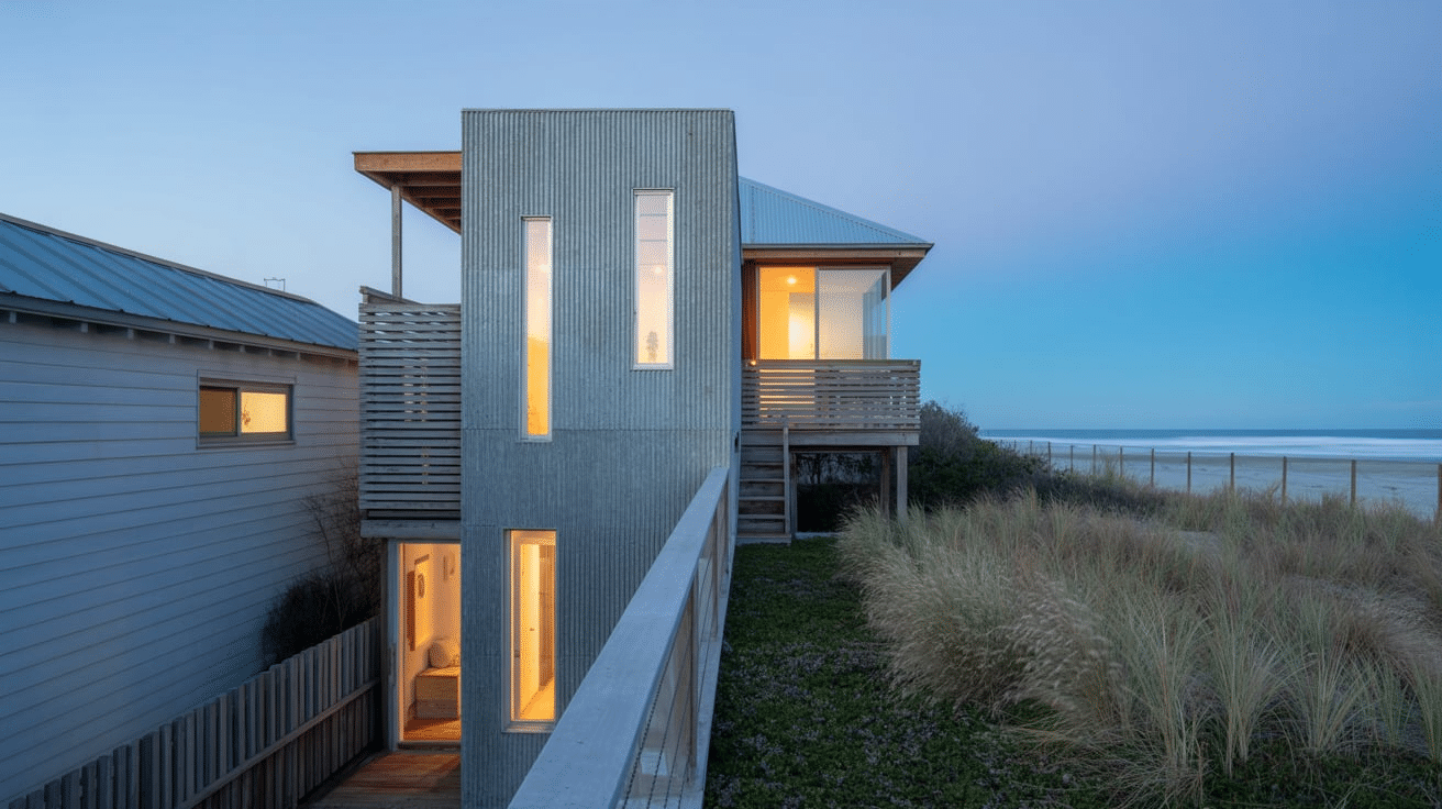 4. Skinny-Lot Vertical Stack