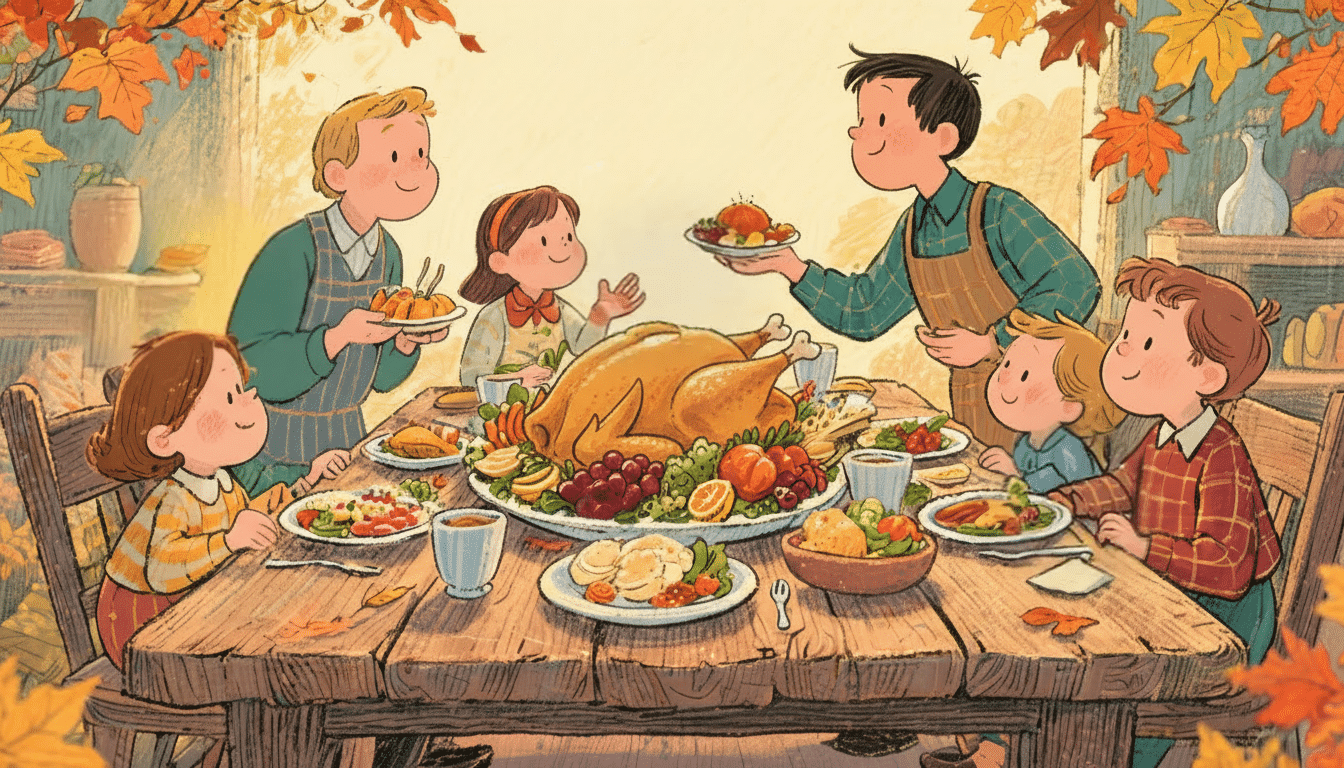 thanksgiving food and feasting