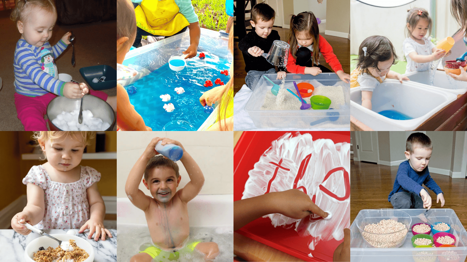 Sensory Play Activities for 2-Year-Olds